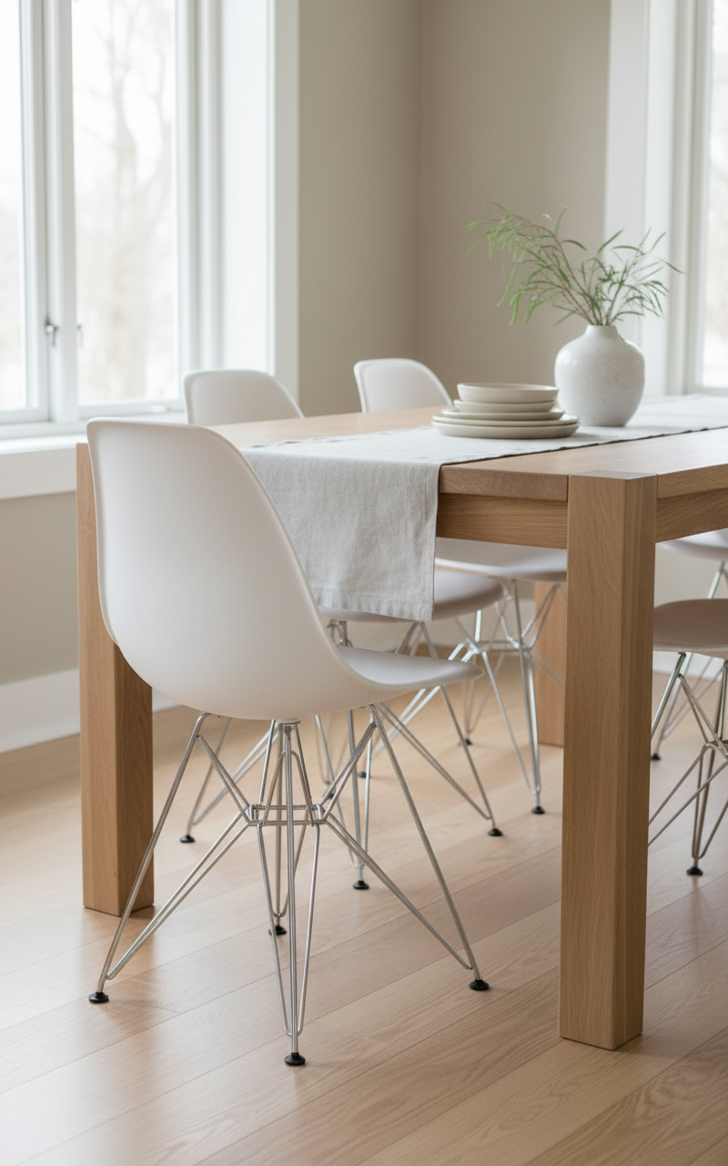 DSR Style Chair - White